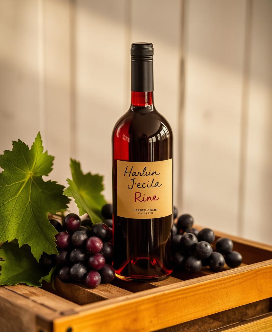 Vino tinto de autor